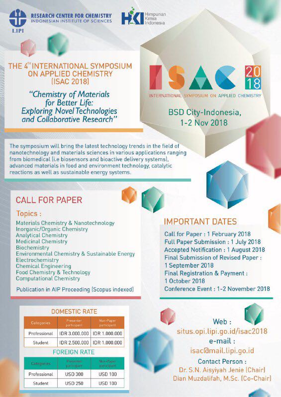 International Conference ISAC 2018