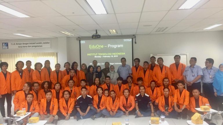 Program EduOne untuk Mahasiswa Teknik Mesin 2016 dari PT. Komatsu Undercarriage Indonesia, 18 Februari 2019