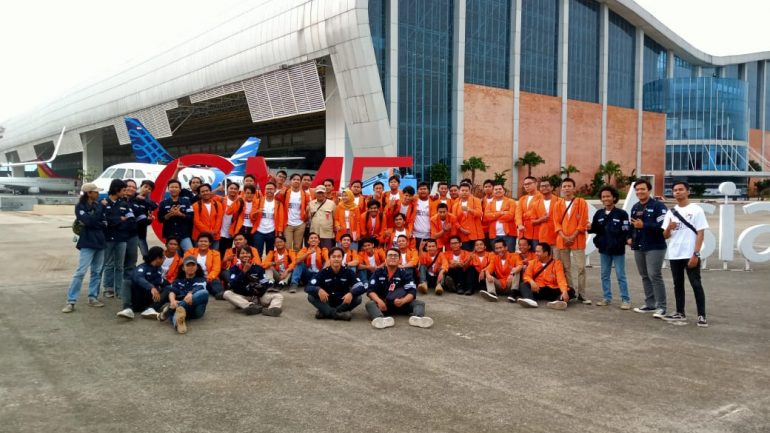 Studi Observasi Mahasiswa Teknik Mesin ke Garuda Maintenance Facilities, 12 Desember 2019