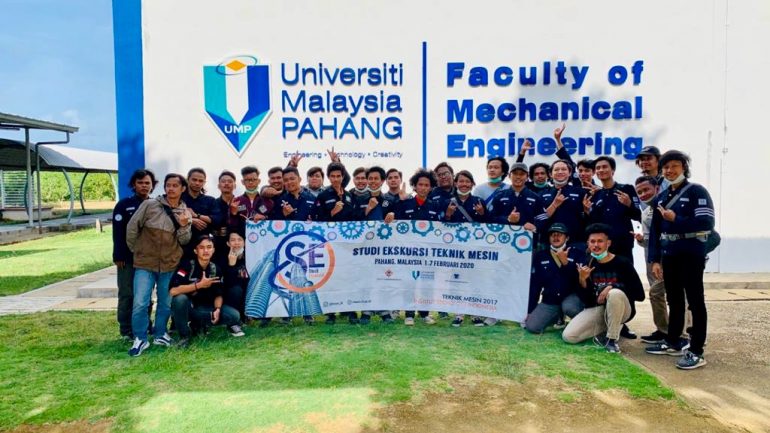 Studi Ekskursi Mahasiswa Angkatan 2017 ke University Malaysia Pahang, 1-7 Februari 2020